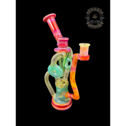 Hurry Up Clearance Sale is Live Now SWEET JUSTICE GLASS KRIPPY SERENDIPITY AND TANGIE DRAGON SWISS DOUBLE DOUGHNUT RECYCLER