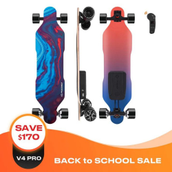 Grab Now Discounts on Great Deals Possway V4 Pro Electric Skateboard