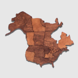 Shop Now Sale is Live Now 3D Wooden World Map Oak