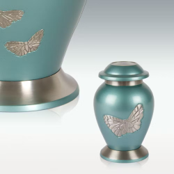 Get Discounts on Hot Deals Butterfly Gathering Keepsake Cremation Urn - Engravable