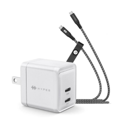 Grab Now Sale is Live Now Charge On the Go Bundle - HyperJuice 35W GaN Charger and 2M USB-C Cable
