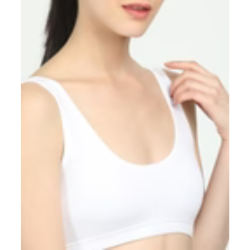 GET Exclusive Discounts on Great Deals Fruit of the Loom FSTS01-N Super Soft Cotton Crop Top Bra for Women