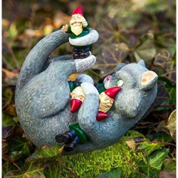 Grab Now For Instant Discount on Cat Attack Garden Gnomes