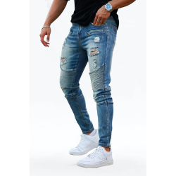 HURRY UP Last chance Sale is Live Now Gingtto Mens Vintage Washed Ripped Casual Jeans Stretch Jeans