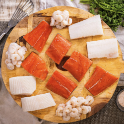 Get Discounts on Deals WILD-CAUGHT SEAFOOD BOX