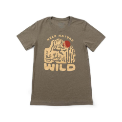 Sign up And Get Discounts on Deals Wild Mesa Unisex Tee  Olive