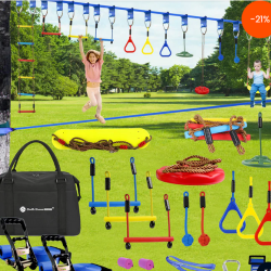 Hurry Up Sale is Live Now Ninja Warrior Hanging Obstacle Course For Kids