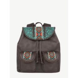 Save More on Great Deals Montana West Vintage Floral Embroidered Aztec Backpack