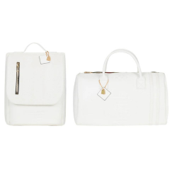 Shop Now Sale is Live Now Discounts on WHITE APOLLO 2 CROCODILE SKIN TRAVEL SET