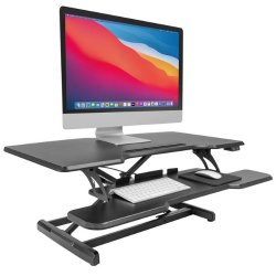 Save More Sale is Live Now on Electric Standing Desk Converter with 38 Desktop
