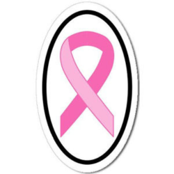 Grab Now Clearance Sale is Live now Discounts on Breast Cancer Awareness - Oval Sticker