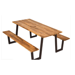 GET Discounts on Weekly Deals Offers Is Live Now Picnic Table Bench Set with Umbrella Hole