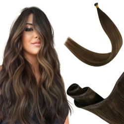 Grab Now Discounts on Hot Deals Sunny Hair Genius Weft Extensions Virgin Hair Dark Brown with Brown DU