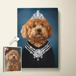 Save More on Great Deals Classy Lady - Fancy Pet Portrait