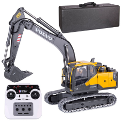 HURRY UP hot Sale Is live now Volvo RC EC160E Excavator Engineering DOUBLE E Hobby Electric Vehicle Toy