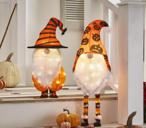 GET Discounts on Halloween Decoration The Illuminated Halloween Gnomes