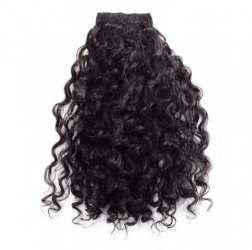 Get Discounts on Great Discounts on Curly Machine Weft  18 inch / Jet Black