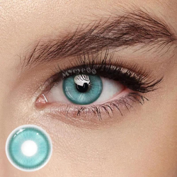 Save More on Eyewears MYEYEBB Magic Coral Cyan Green Prescription Colored Contact Lenses