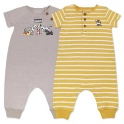 hurry up Discounts on Hot Deals Organic Cotton 2-Pack Coverall in Furry Friends Print