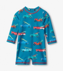 GET Discounts on Surf Cars Baby One-Piece Rashguard