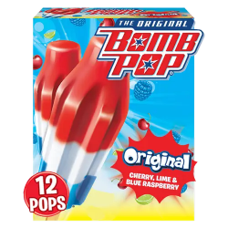 Grab Now Price Drop on Bomb Pop Original Ice Pops 12ct