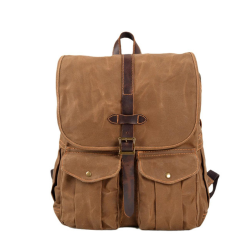 Hurry up Discounts on Hot Deals Waxed Canvas Backpack For 16 Inch Laptop