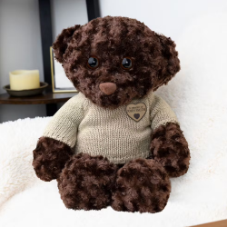 Hurry up Clearance Sale is Live Now Extra Large Teddy Bear Cremation Urn - Dark Brown - Personalize